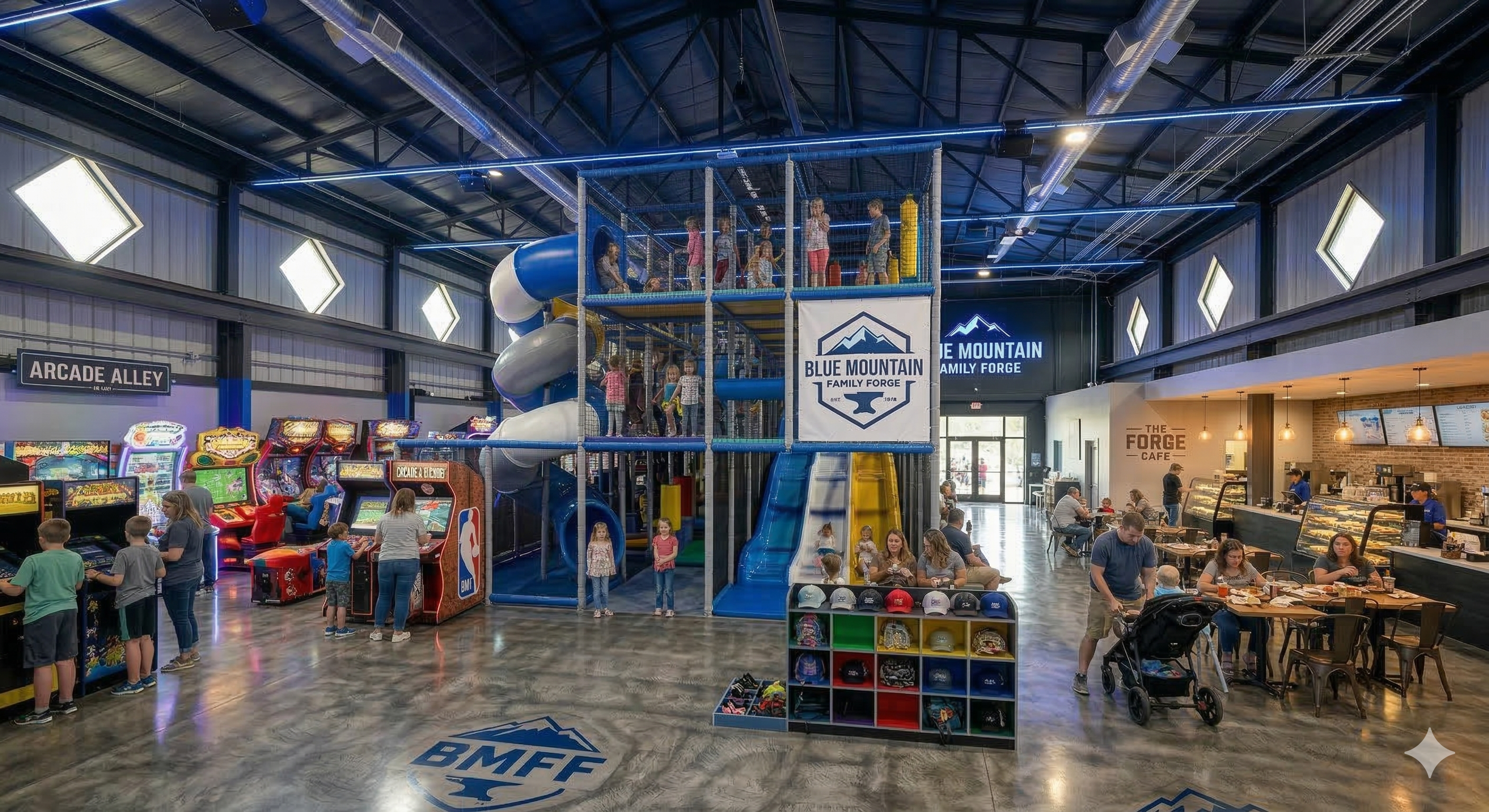 Blue Mountain Family Forge Interior Concept